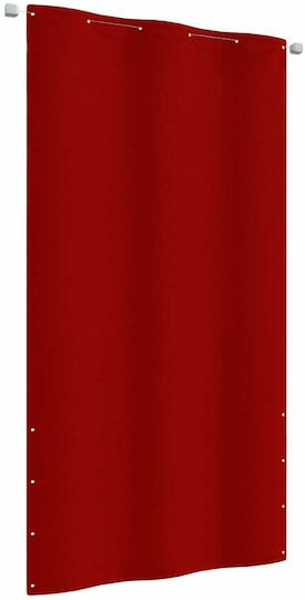 vidaXL Rechteckig Schattentrennwand Rot 1.2x2.4m