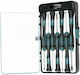 Bormann Pro BHT7106 Set 6 Precision Screwdrivers with 6 Interchangeable Tips