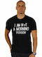 Night Person T-shirt Μαύρο