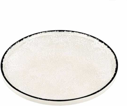 Oriana Ferelli Plate Soup made of Porcelain White with Diameter 23cm