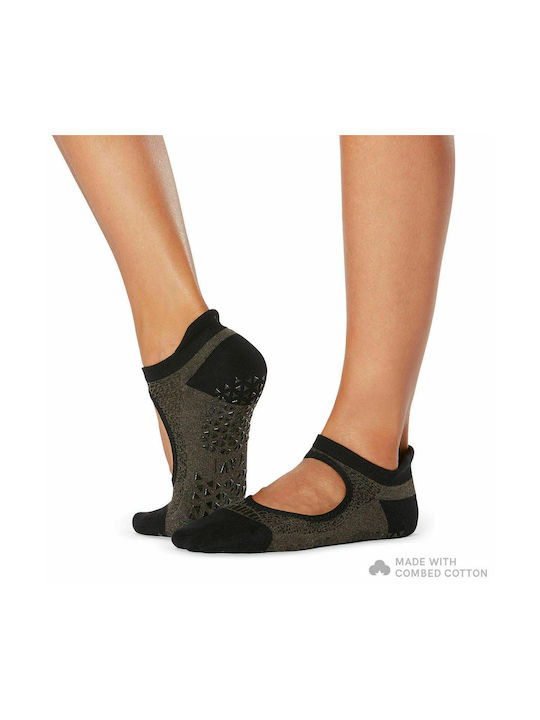 Tavi Noir Emma Socks For Yoga/Pilates Gray 1 Pair