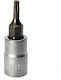 Битов ключ с Torx връх и Квадратно Гнездо 1/4'' Размер T10 1бр
