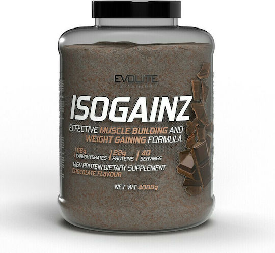 Evolite Isogainz Ohne Gluten & Laktose mit Geschmack Schokolade 4kg