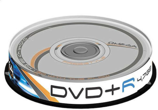 Omega Freestyle Εγγράψιμα DVD+R 16x 4.7GB Cake Box 10τμχ