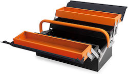 Kendo Werkzeugkoffer Hand Metallisch 5 Fächer P46xB20.5xH20cm 90204 Kendo Werkzeugkoffer Hand Metallisch 5 Fächer P46xB20.5xH20cm 90204