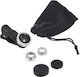 Universal 3in1 Phone Camera Lens Set Fisheye / Macro / Wide Angle 3pcs