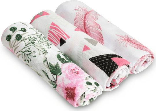 Sensillo Swaddle Blanket 70x80cm 3 Bucăți