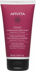 Apivita Tonic Thinning Hair Conditioner Volume for All Hair Types Hippophae TC & Laurel 150ml