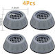 120248 Anti-Vibration Pads For Washer/Dryer made of Plastic 4pcs