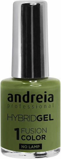 Andreia Professional Хибриден Гел Гланцов Дълготраен Лак За Нокти Каки H57 10.5ml