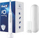 Oral-B iO Series 4 Electric Toothbrush with Timer, Pressure Sensor and Travel Case White