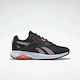 Reebok Liquifect 90 2 Ανδρικά Αθλητικά Παπούτσια Running Core Black / Infused Lilac / Orange Flare