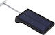 Maclean Energy Wandmontiert Solarleuchte 4W 450lm Kaltweiß 6000K mit Bewegungssensor IP65