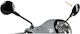 Vespa Motorcycle Mirror for Piaggio Vespa 1pcs Black