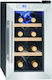 Profi Cook Commercial Wine Refrigerator 23lt +11°C / +18°C L48 x W26 x H49.5cm