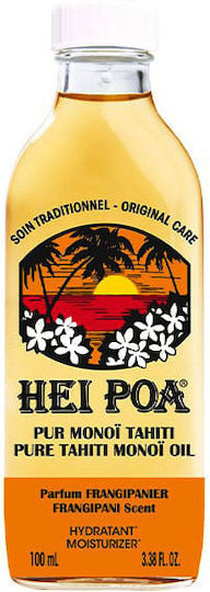 Hei Poa Pure Tahiti Monoi Λάδι Frangipani 100ml