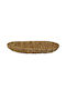 Atmosphera Wicker Rectangular Decorative Tray 40x20x6cm