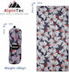 AlpinPro Dryfast Blue Flower Beach Towel 160x80cm.