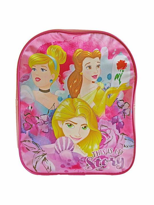 Disney Princess Schulranzen Rucksack Kindergarten in Fuchsie Farbe