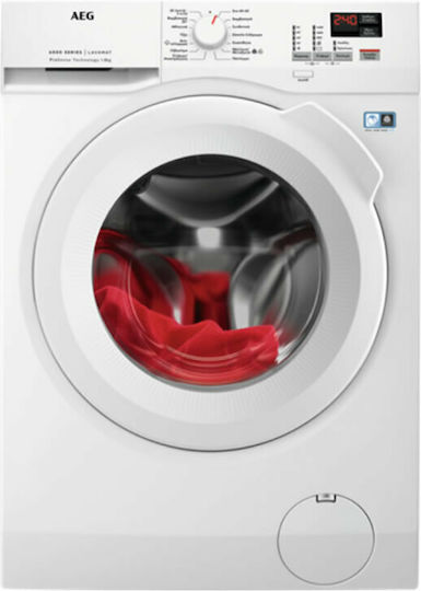 AEG L6FNK48WG Πλυντήριο Ρούχων 8kg με Τεχνολογία Ατμού 1400 Στροφών 914913267