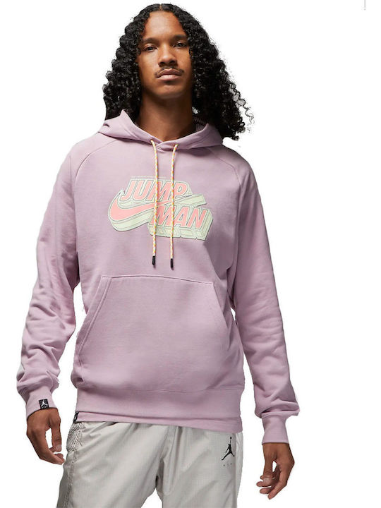 purple jordan sweater