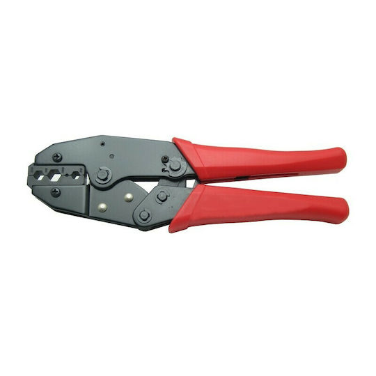 Crimping Pliers for Cross-Section Range 0.5 - 6mm² with Ratchet Mechanism Length 230mm