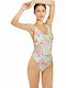 Floral One Piece Swimsuit