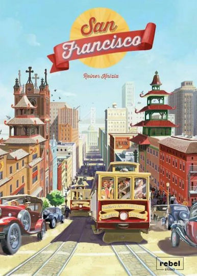 Επιτραπέζιο Παιχνίδι San Francisco για 2-4 Παίκτες 12+ Ετών (EN) Rebel Games