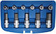 BGS Technic Битови ключове с Ален и Квадратно Гнездо 1/2'' Комплект 12бр