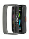 Silikonhülle Transparent Black für Huawei Band 6 / 7 Honor Band 6