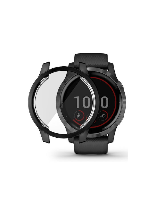 Προστασίας Σιλικόνης Silicone Case in Black color for Garmin Venu 2