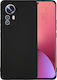 Sonique Back Cover Silicone Black (Xiaomi 12 Pro)