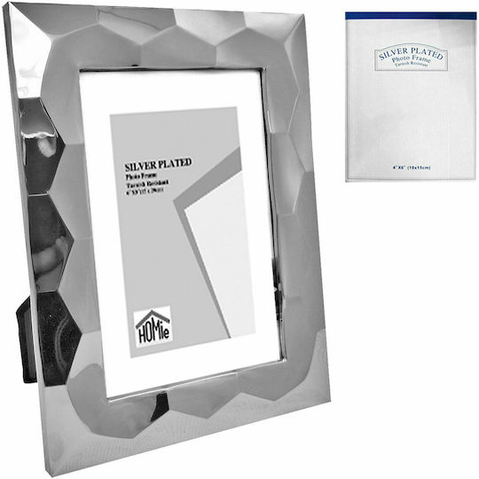 HOMie Fotorahmen mit Silbernem Rahmen Versilbert 15x20 HOMie Fotorahmen mit Silbernem Rahmen Versilbert 15x20