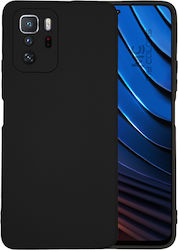 Sonique Silicone Back Cover Black (Poco X3 GT)