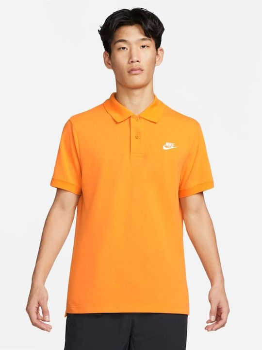 Nike Club Essentials Ανδρικό T-shirt Polo Πορτο...
