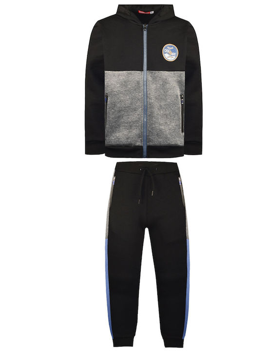 Energiers Kids Sweatpants Set Black 2pcs