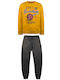 Energiers Kids Sweatpants Set Yellow 2pcs