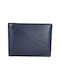 Lavor Men's Leather Wallet with RFID Blue