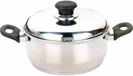 Venus Deep Stainless Steel Pot 10.5lt / 30cm