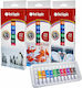 Justnote Τέμπερες Ζωγραφικής Red Apple σε Σωληνάριο 9ml 12τμχ