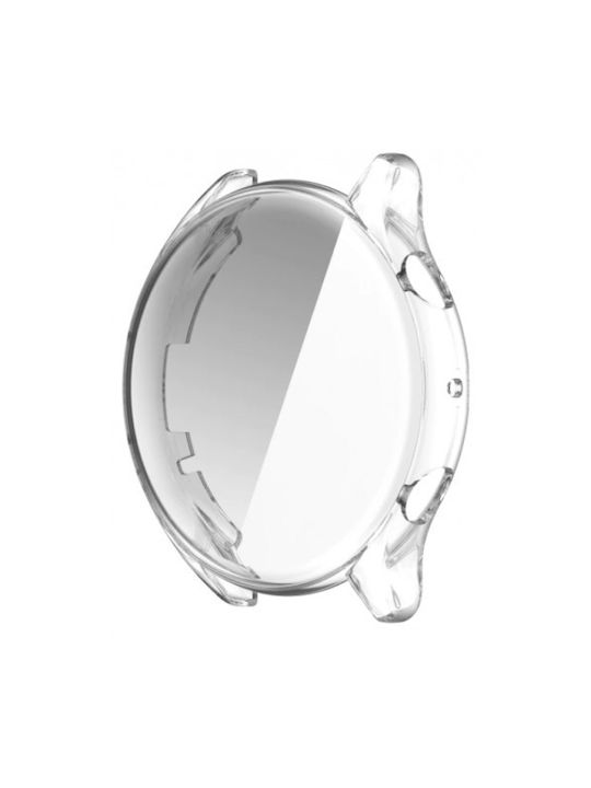 Electroplated Carcasă de Silicon cu Sticlă în culoarea Transparent pentru Amazfit GTR 3 / 3 Pro