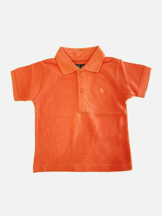 Παιδικό Polo Κοντομάνικο Πορτοκαλί