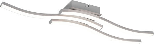 Trio Lighting Route Plafonieră de Tavan 56buc Argintiu cu LED Integrat
