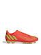 adidas Predator Edge.4 Футболни Обувки с Бутони Соларно Червено / Соларно Зелено / Основно Черно