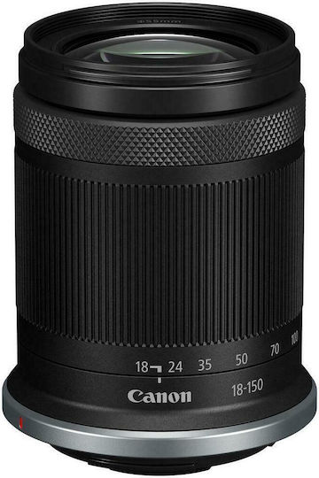 Canon Crop Φωτογραφικός Φακός RF-S 18-150mm F3.5-6.3 IS STM Telephoto / Wide Angle για Canon RF Mount Μαύρος