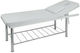 Bett Massage und Physiotherapie Weiß aus Metall 183x63cm.