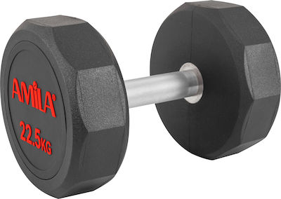 Amila TPU Series Rubber Decagon Dumbbell 1 x 22.5kg