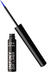 Mon Reve Infiny Dip Waterproof Πινέλο Eye Liner 08 Sophie's Blue 2ml