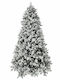 Christmas Tree Snowy 270pcs White