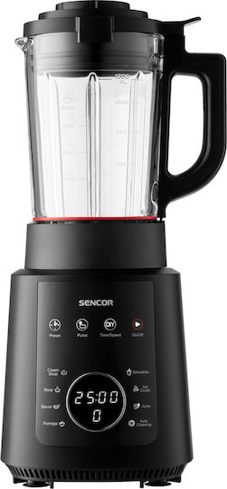 Sencor Blender With Glass Jug 1.2 L 800W Black SBU 0510BK